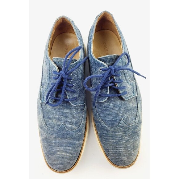 Cole Haan ● ZERØGRAND Denim Oxford - Size‎ 10 - Picture 2 of 8